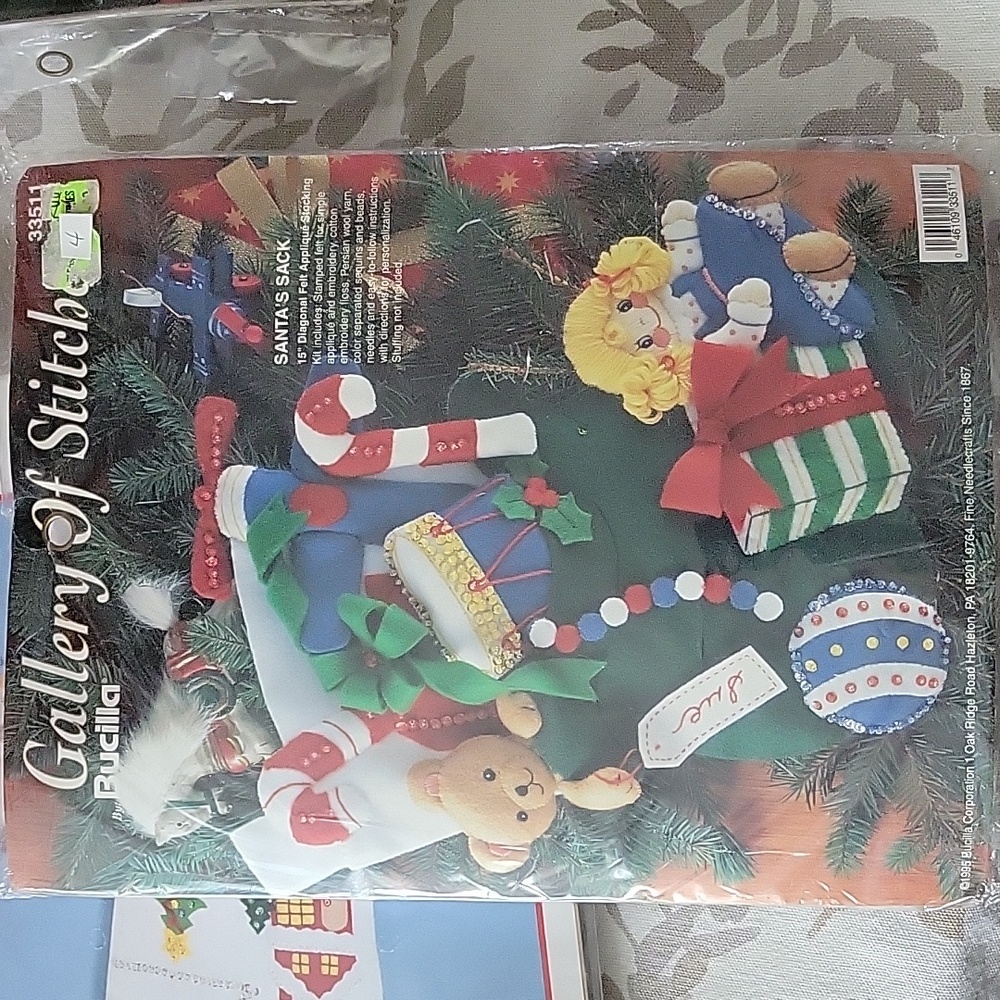 Bucilla Felt 15" Stocking Kit...unopened. NEW